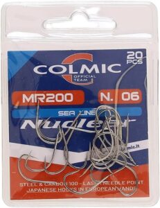 COLMIC NUCLEAR HOOKS MR200 N.06 20pcs