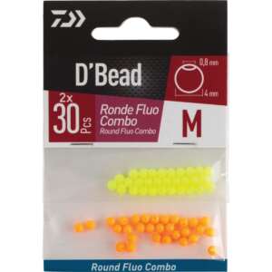 KIT PERLE RONDE FLUO 4 MM