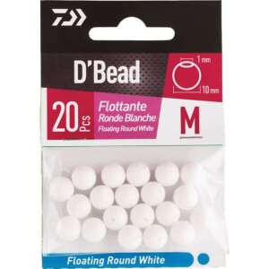 PERLE RONDE FLOT. BLANCHE M