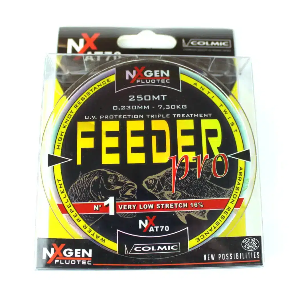 colmic-feeder-pro-reel-line-250mt-0-230mm-fishmas-letterbox-16-match-coarse-willy-worms-860