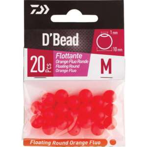 PERLE RONDE FLOT.ORANGE FLUO M