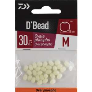PERLE OVALE PHOSPHORESCENTE L