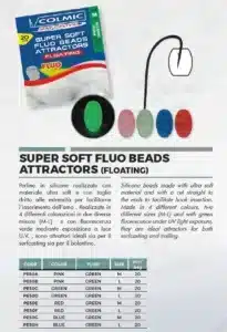 COLMIC SOFT FLUO RED L PE50F