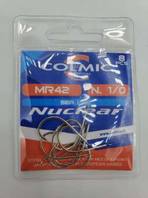 COLMIC NUCLEAR HOOKS MR42 N1/0 8pcs