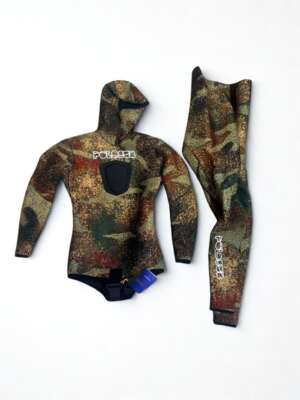 TENUE POLOSUB 5.5MM N17 LINED OPENCELL WETSUIT FREEDIVING