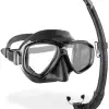 COMBO CRESSI PERLA + MEXICO CLEAR BLACK