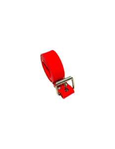 PICASSO CEINTURE CAOUTCHOUC BOUCLE MARSEILLAISE TOP GREEN RED