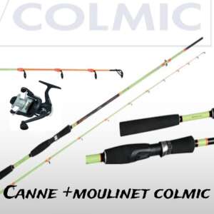 PACK CANNE + MOULINET COLMIC