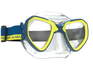 SALVIMAR Masque Morpheus MID TRASP/PETROL/GIALLO