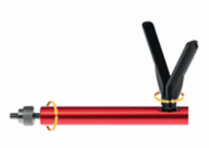 BRACCETTO APPOGGIA CANNA BASSO LATERALE ELITE RED (+ Y STONFO)