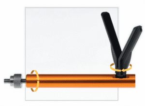 BRACCETTO APPOGGIA CANNA BASSO LATERALE ELITE ORANGE (+ Y STONFO)