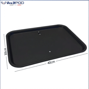 VASSOIO 40X30 DA PALETTO E STENDI TRAVI BLACK