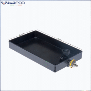 PIATTINO PLASTICA 19X11 NERO