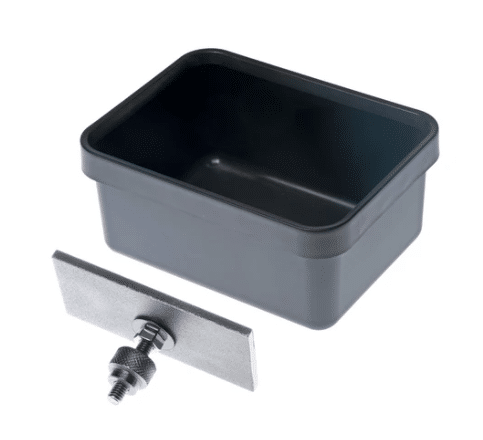 VASCHETTA PLASTICA PROFONDA C/PIASTRINA BASIC
