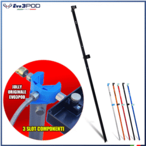 PICCHETTO MONO CANNA 150 CM ELITE BLACK
