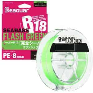 SEAGUAR TRESS R18 SEABASS FLASH GREEN X8 PE1.5 200MT
