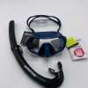 Combo salvimar masque endless blue antifog + tuba Time noir