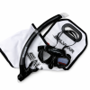 Combo salvimar Morpheus antifog black + tuba Time splash black