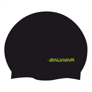 SALVIMAR SILICONE SWIMMING CAP BLACK