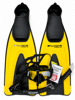 Combo salvimar anti fog ( palme nobilis yellow x masque endless x tuba Time splash)