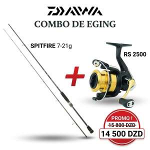 combo daiwa spitfire + rs 2500