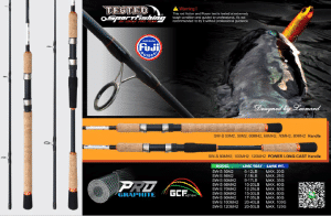 XZOGA CANNE LEMAX SHADOW WALKER SHORT ETSPINNIG MAX 80G LINE 17-35LB