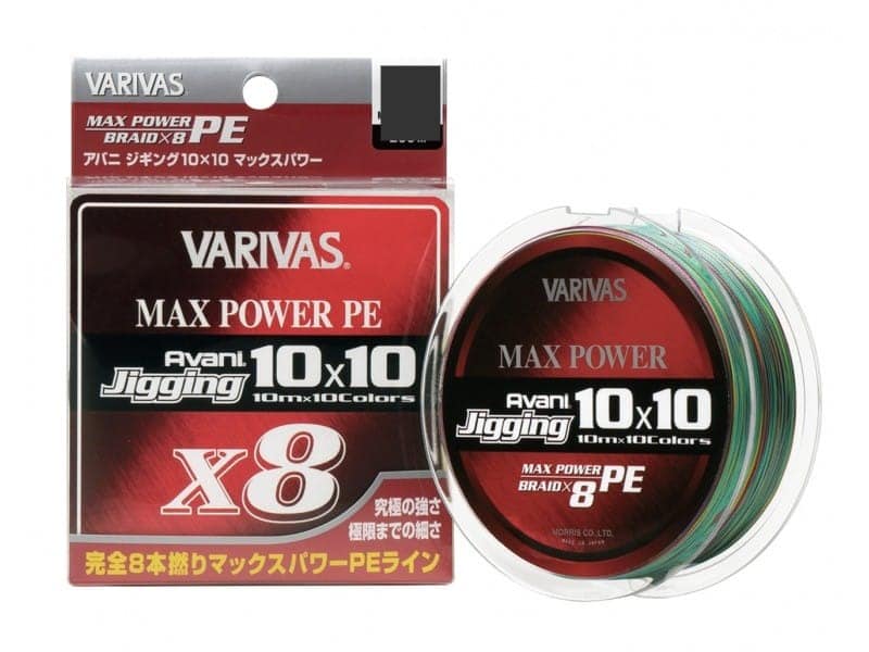 VARIVAS TRESS MAX POWER BRAID X8 PE1.5 300MT